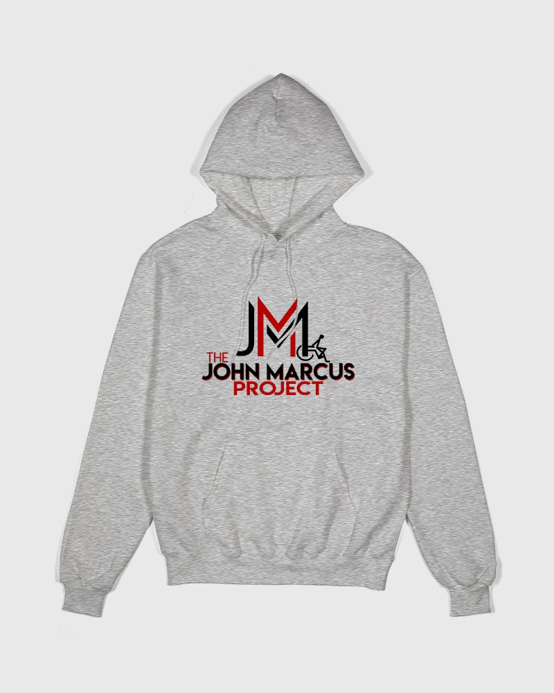 John Marcus - Black & Red Unisex Hoodie | Champion