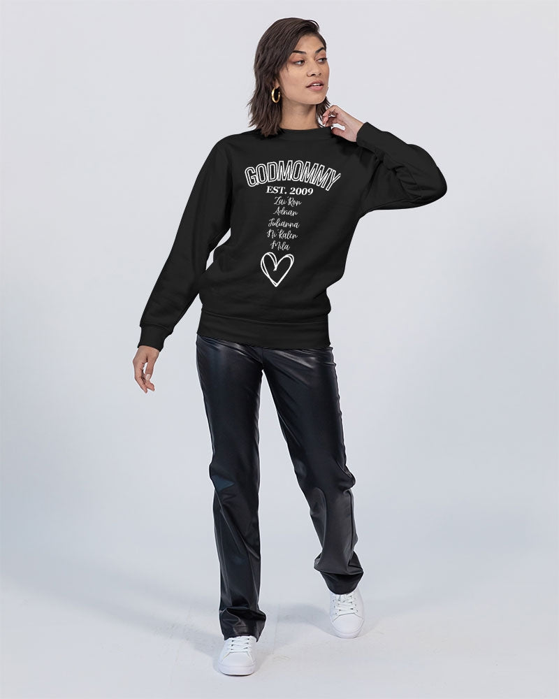 GOD MOMMY - CARLISA Unisex Premium Crewneck Sweatshirt | Lane Seven