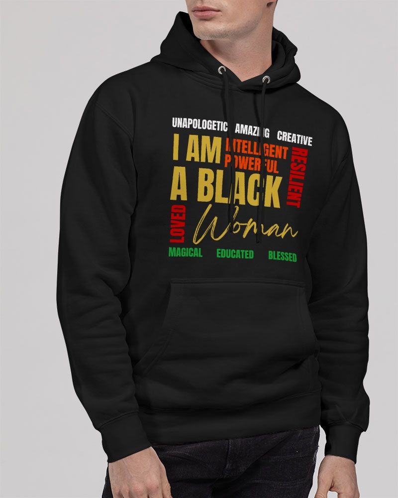 BLACK WOMAN Unisex Premium Pullover Hoodie | Lane Seven