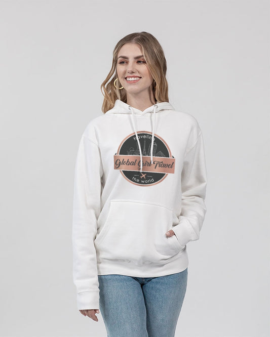 Global Girl Travel Unisex Premium Pullover Hoodie | Lane Seven