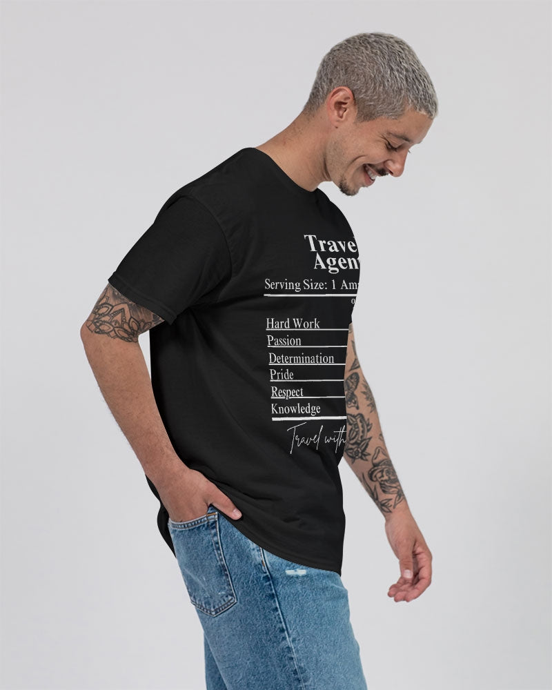 Travel Agent Nutrition Facts Unisex Ultra Cotton T-Shirt | Gildan
