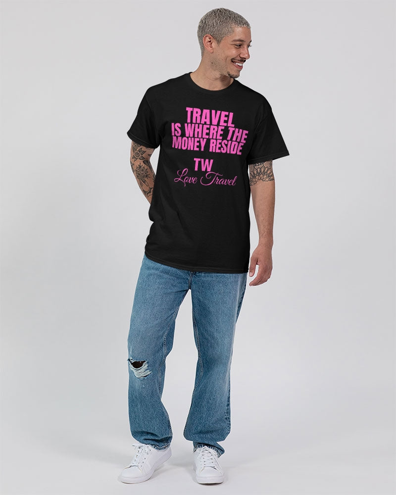 Travel is where the Money Resides - TW Unisex Ultra Cotton T-Shirt | Gildan