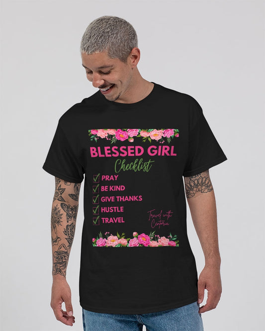 Blessed Girl Checklist Unisex Ultra Cotton T-Shirt | Gildan