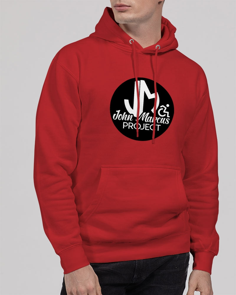 John Marcus - Black & White Unisex Premium Pullover Hoodie | Lane Seven