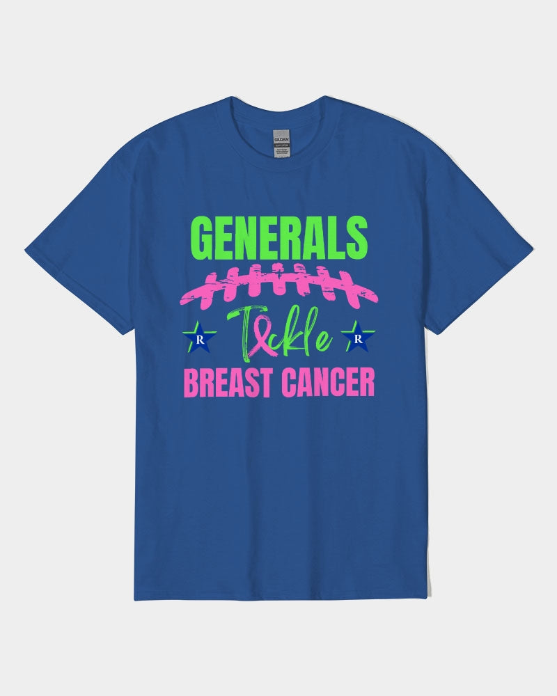 Tackle Breast Cancer Unisex Heavy Cotton T-Shirt | Gildan
