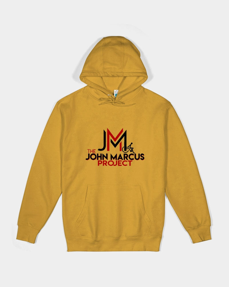 John Marcus - Black & Red Unisex Premium Pullover Hoodie | Lane Seven