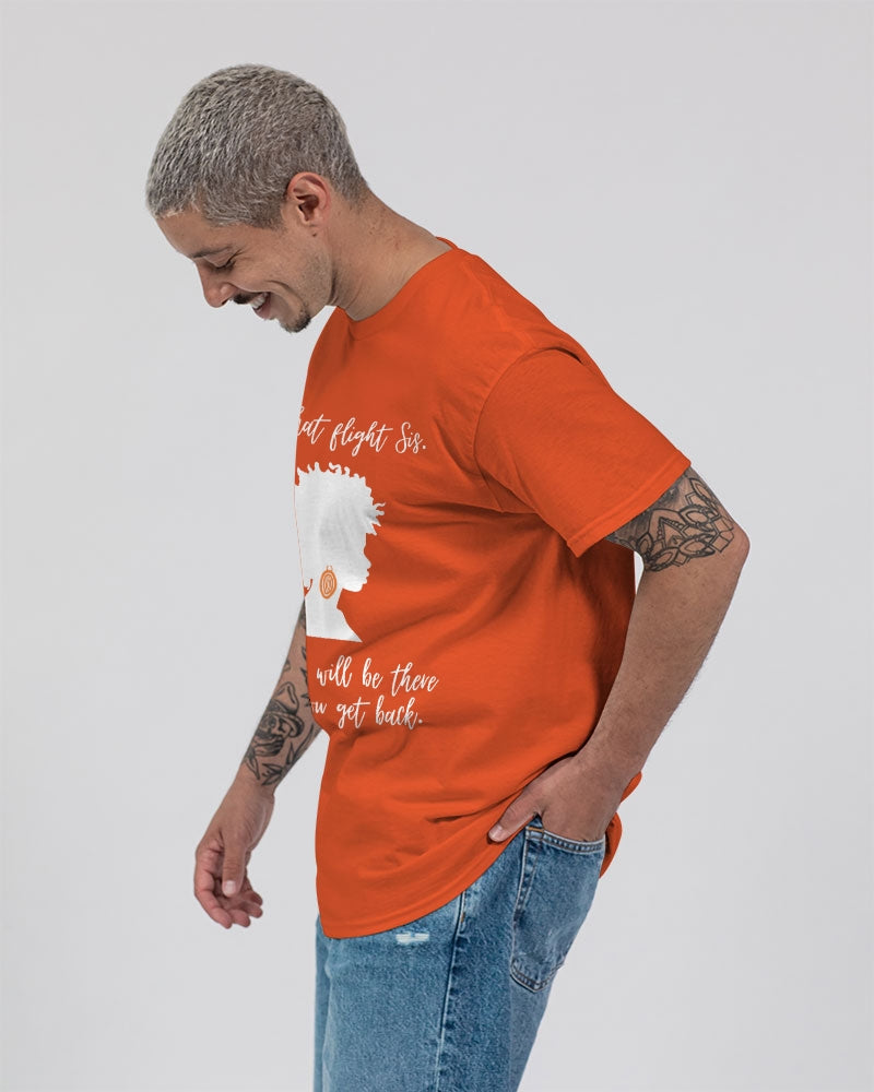 Book That Flight Sis. - Orange Unisex Ultra Cotton T-Shirt | Gildan