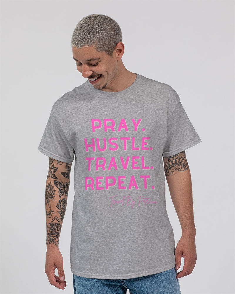 Pray Hustle Travel Repeat - Travel By Patricia Unisex Ultra Cotton T-Shirt | Gildan