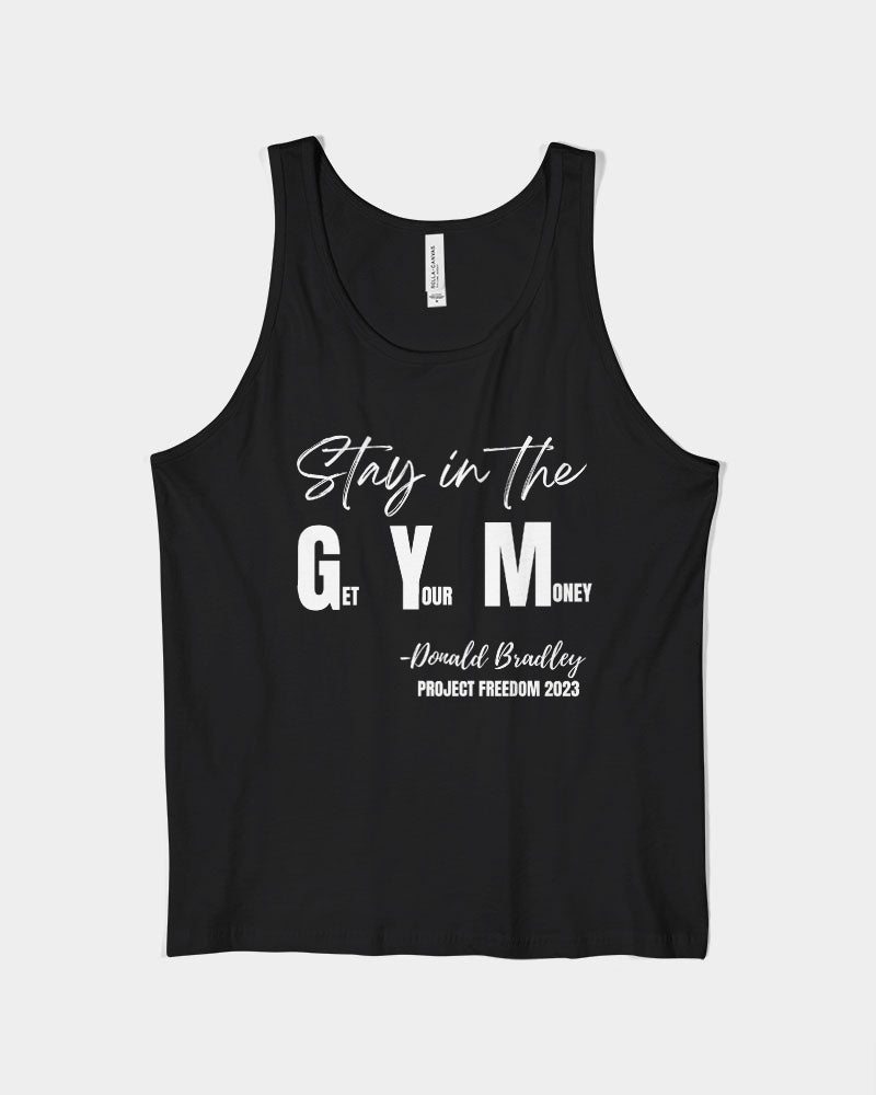 Stay in the Gym Unisex Jersey Tank | Bella + Canvas
