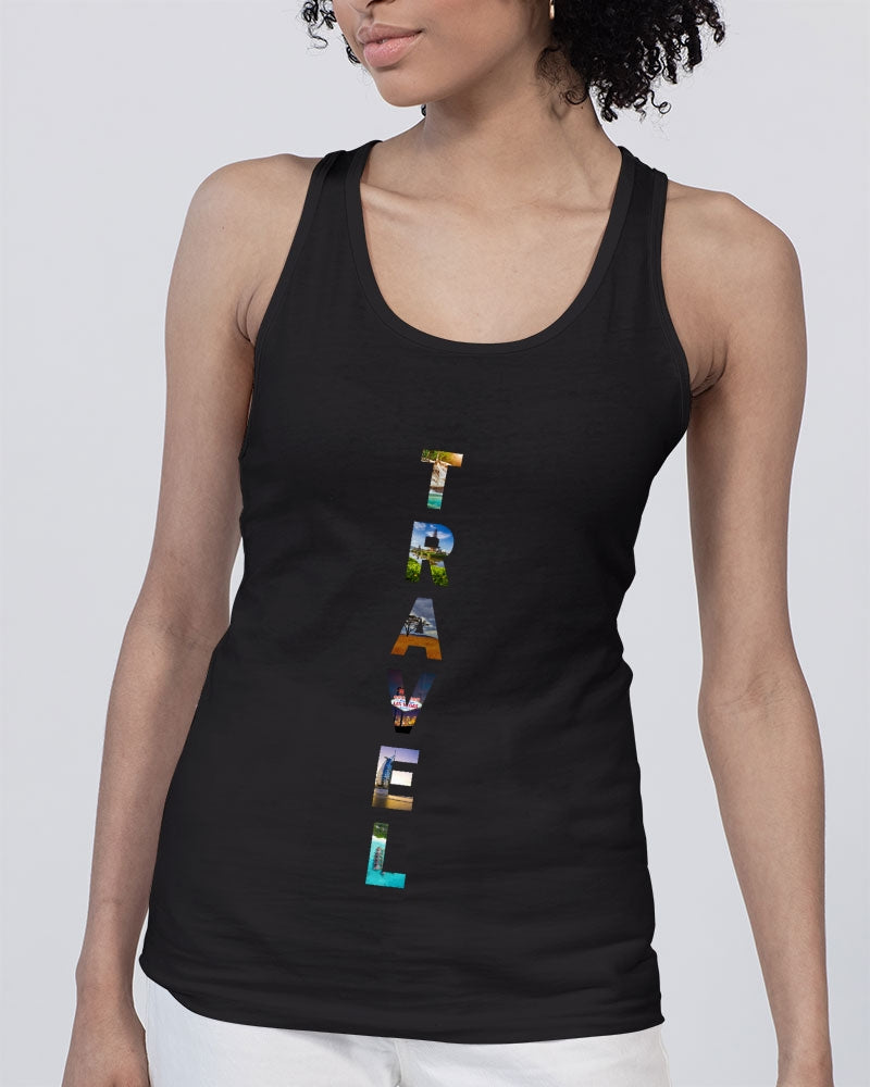 Travel - 2 Unisex Jersey Tank | Bella + Canvas