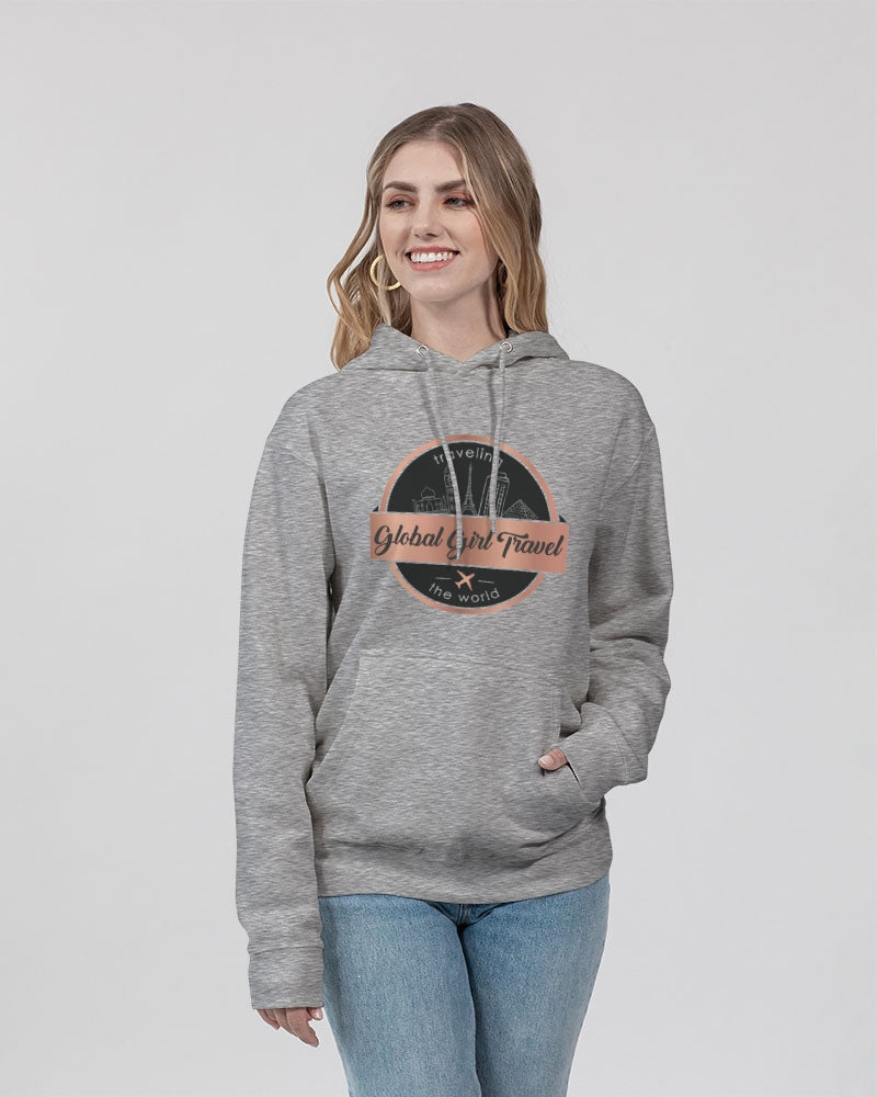 Global Girl Travel Unisex Premium Pullover Hoodie | Lane Seven