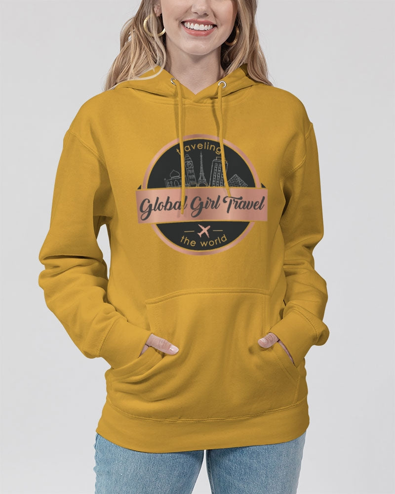Global Girl Travel Unisex Premium Pullover Hoodie | Lane Seven