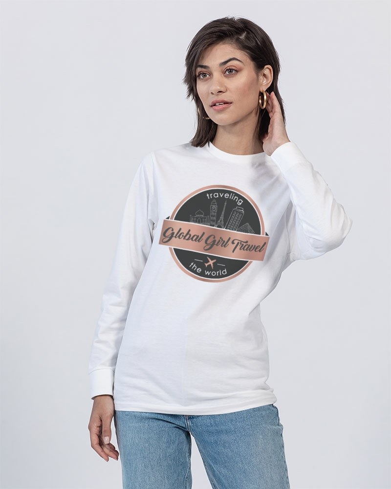 Global Girl Travel Unisex Long Sleeve Tee | Lane Seven