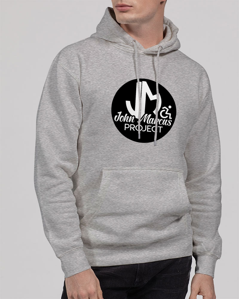 John Marcus - Black & White Unisex Premium Pullover Hoodie | Lane Seven