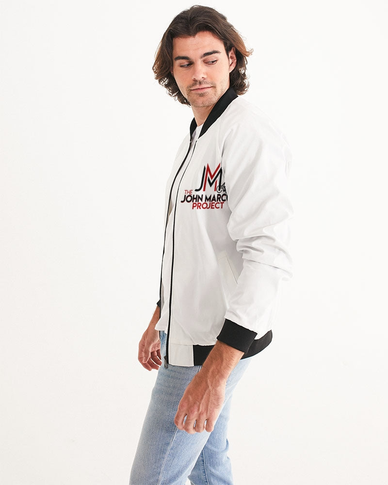 John Marcus - Black & Red Men's Bomber Jacket