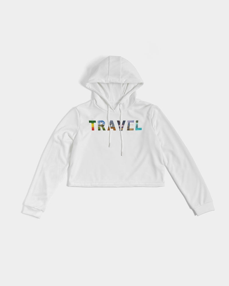 Travel Women's Cropped Hoodie