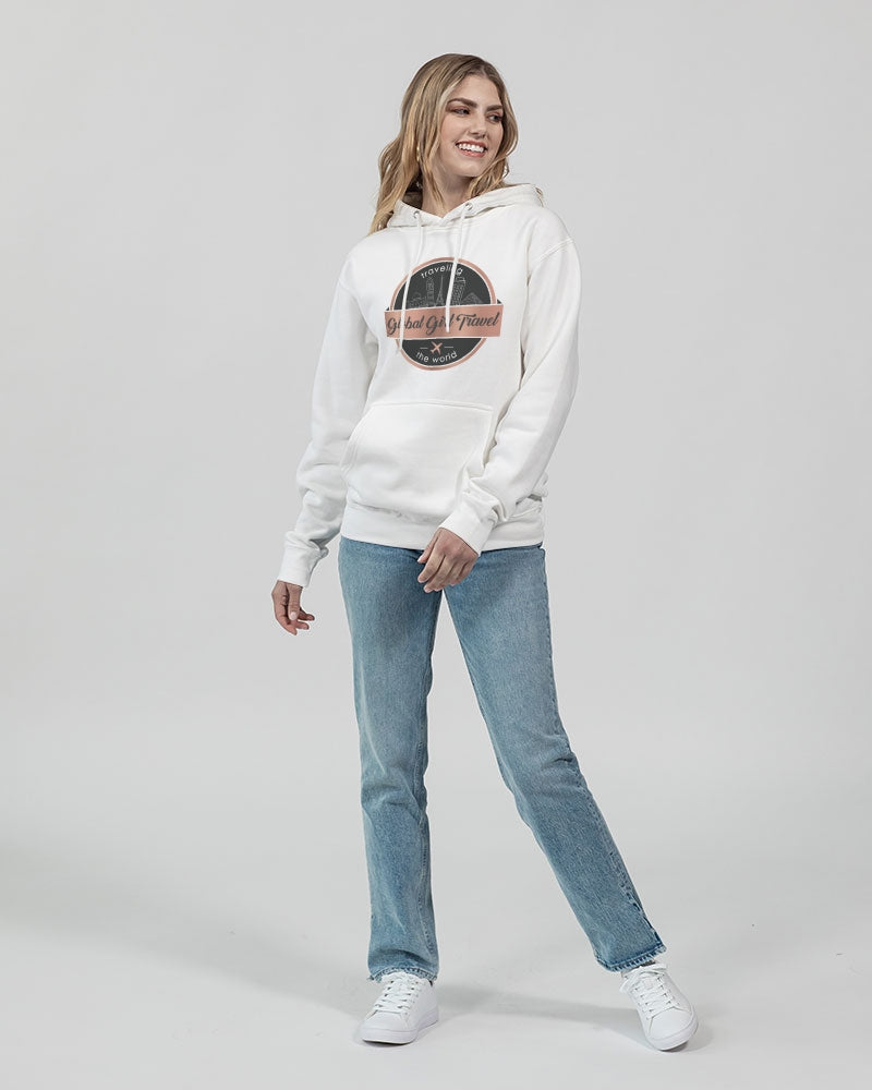 Global Girl Travel Unisex Premium Pullover Hoodie | Lane Seven