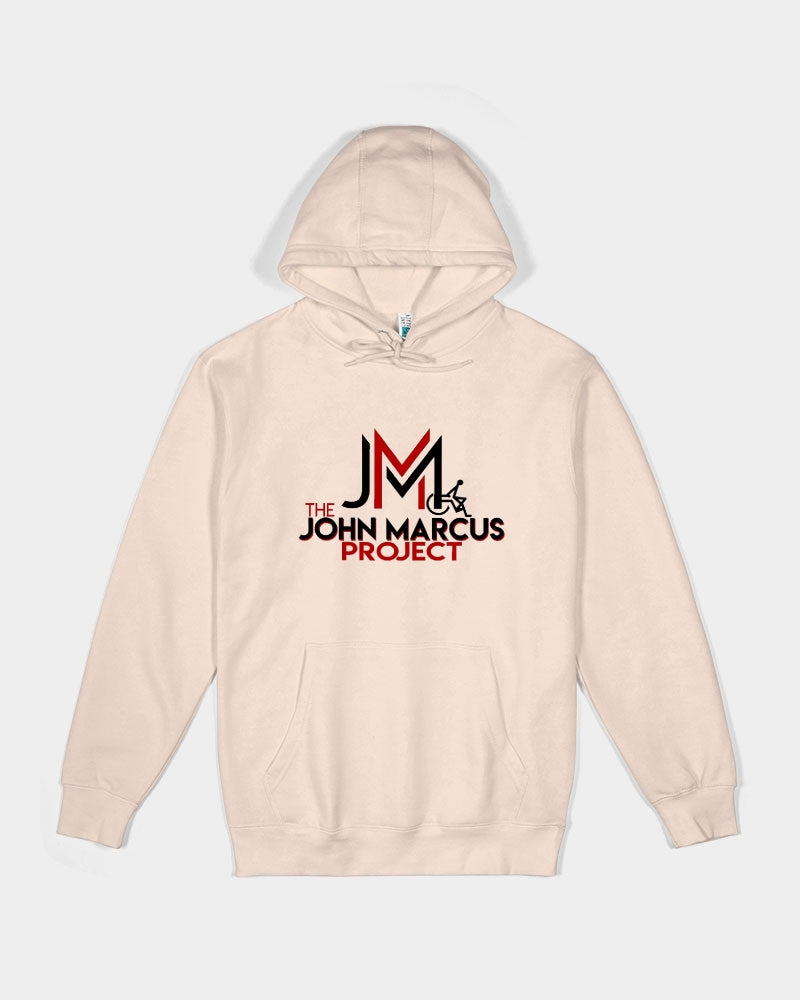 John Marcus - Black & Red Unisex Premium Pullover Hoodie | Lane Seven
