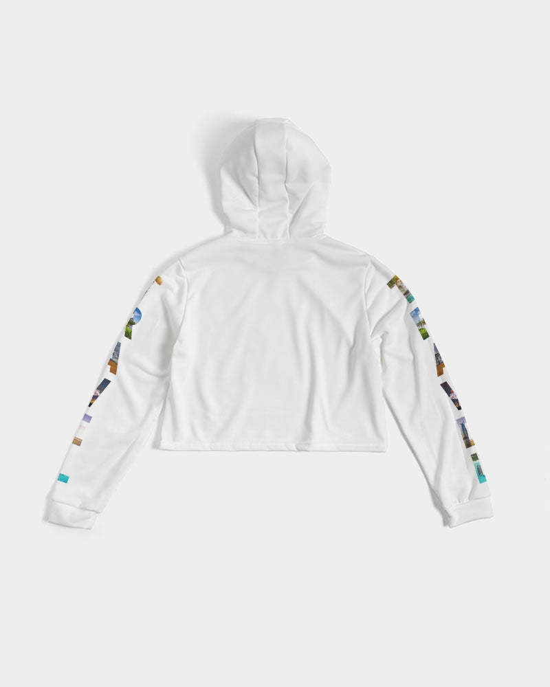 Travel - 1 Women's Cropped Hoodie