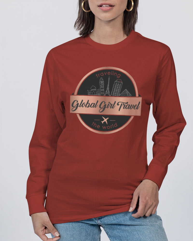 Global Girl Travel Unisex Long Sleeve Tee | Lane Seven