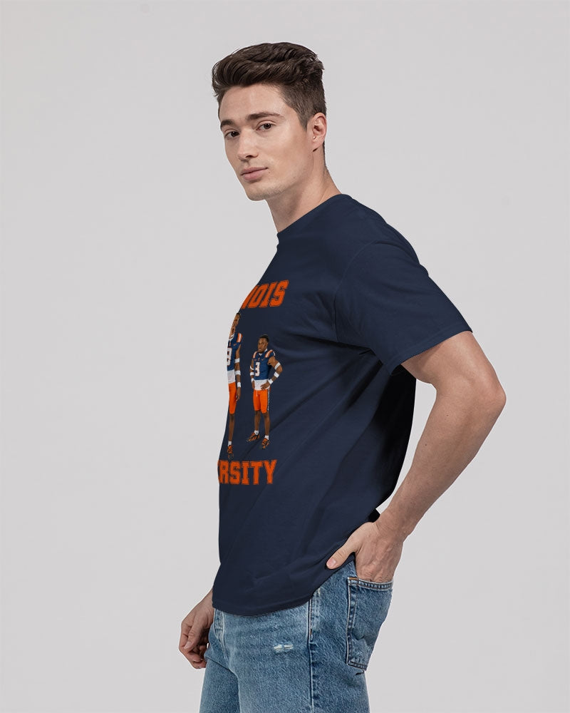 Illinois - 6 Front Unisex Heavy Cotton T-Shirt | Gildan