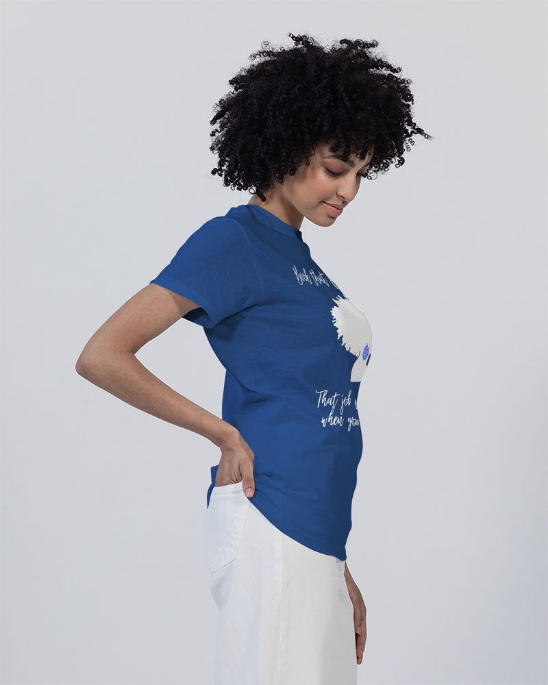 Book That Flight Sis. - Royal Unisex Heavy Cotton T-Shirt | Gildan