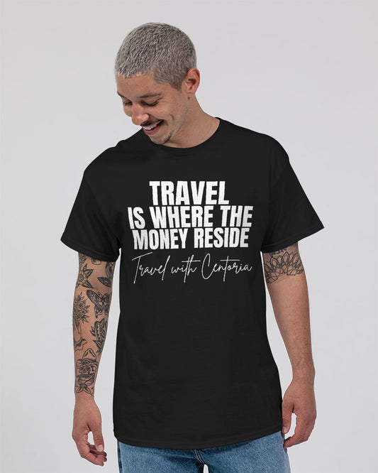 Travel is where the Money Resides - TWC Unisex Ultra Cotton T-Shirt | Gildan