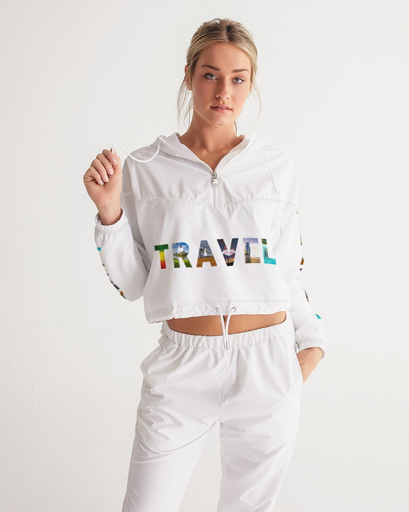 Travel Women's Cropped Windbreaker