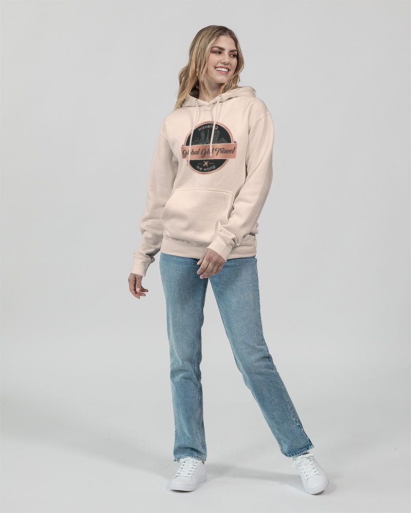 Global Girl Travel Unisex Premium Pullover Hoodie | Lane Seven