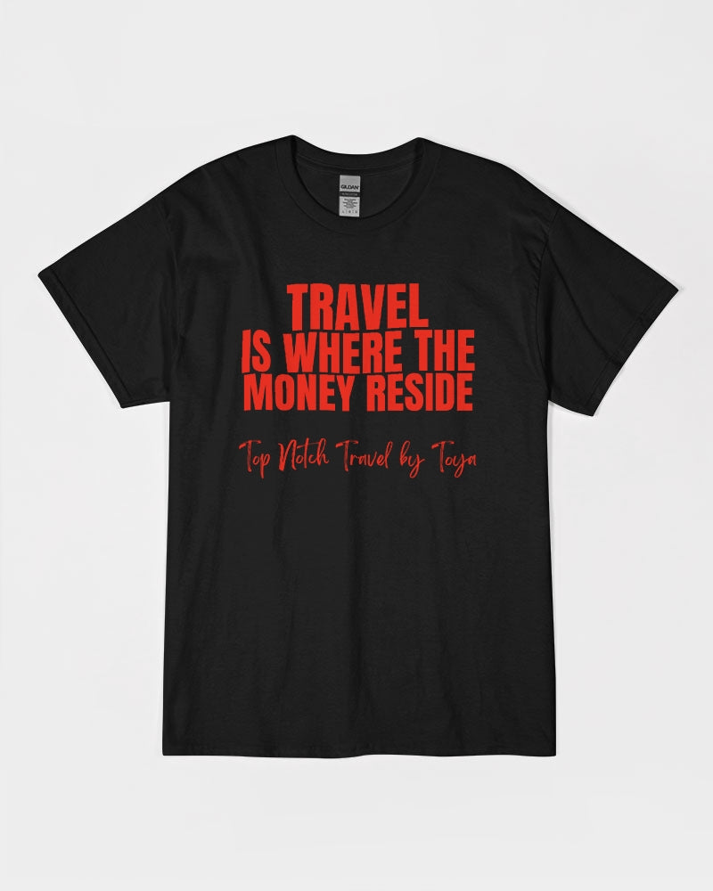 Travel is where the Money Resides - TNT Unisex Ultra Cotton T-Shirt | Gildan