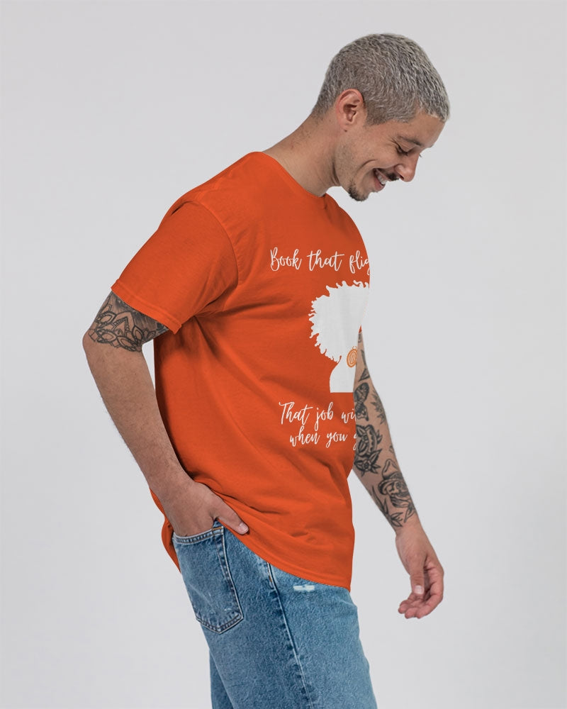 Book That Flight Sis. - Orange Unisex Ultra Cotton T-Shirt | Gildan
