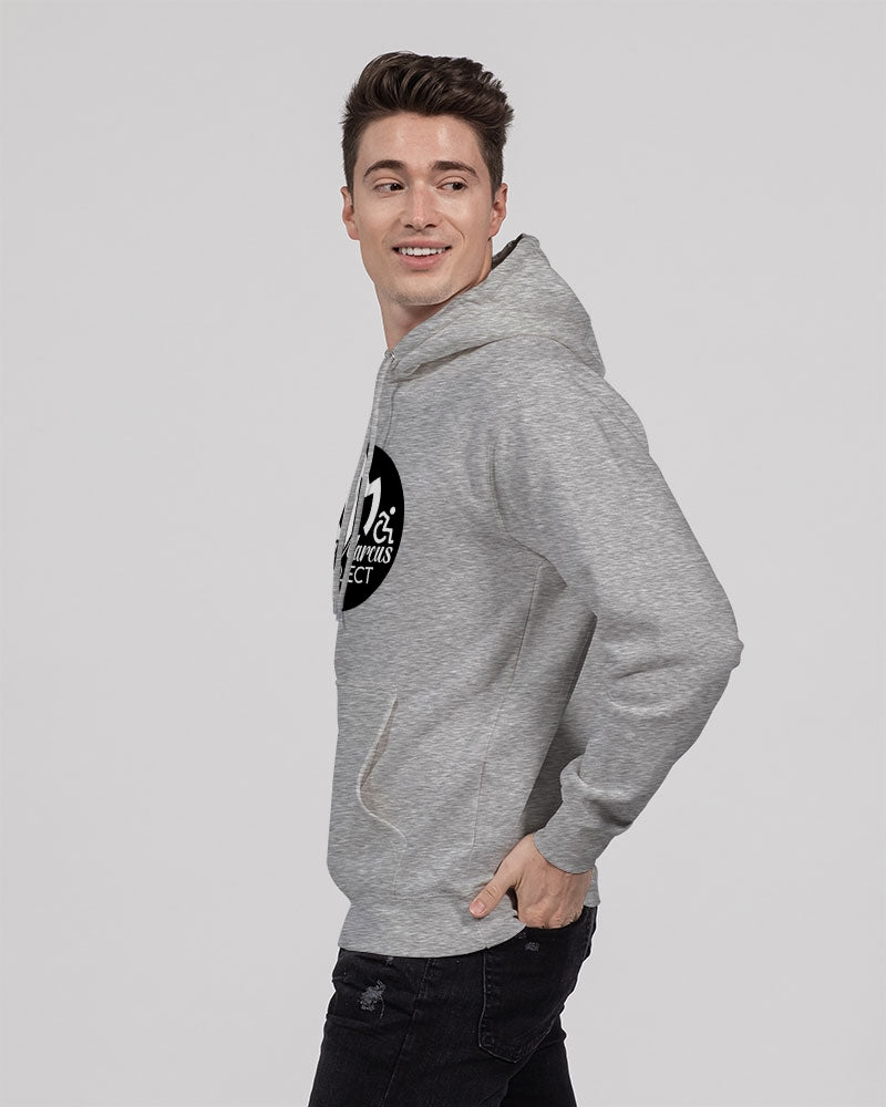 John Marcus - Black & White Unisex Premium Pullover Hoodie | Lane Seven