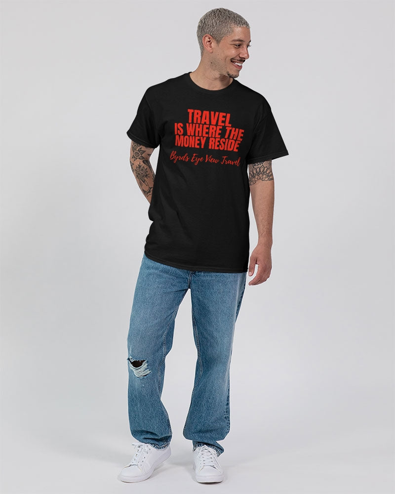 Travel is where the Money Resides - BEV Unisex Ultra Cotton T-Shirt | Gildan