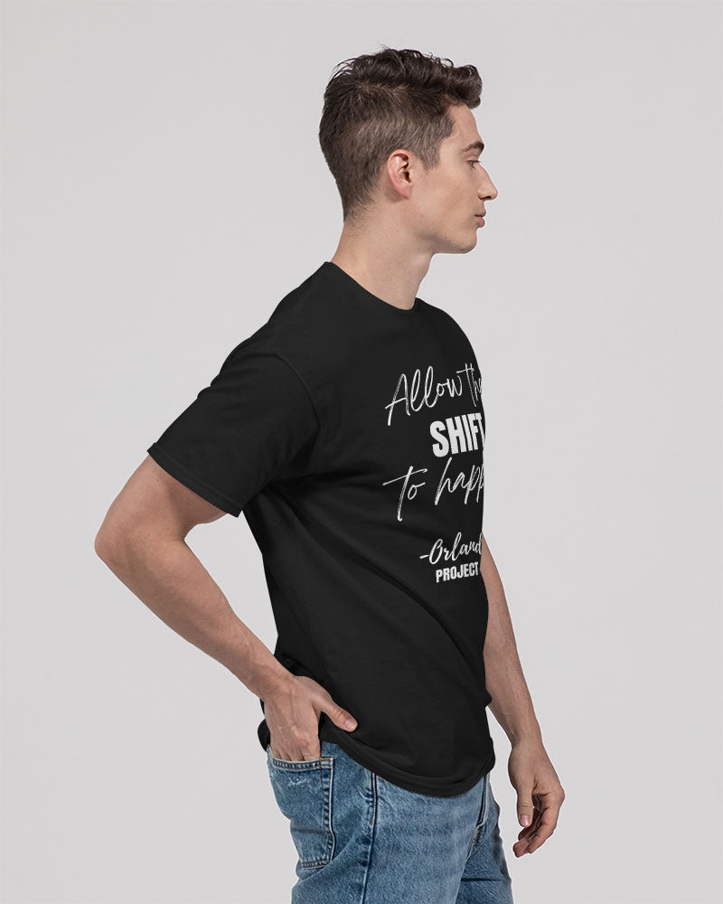 Allow the SHIFT to happen - White Unisex Heavy Cotton T-Shirt | Gildan