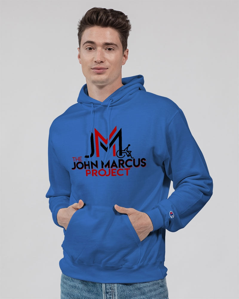 John Marcus - Black & Red Unisex Hoodie | Champion