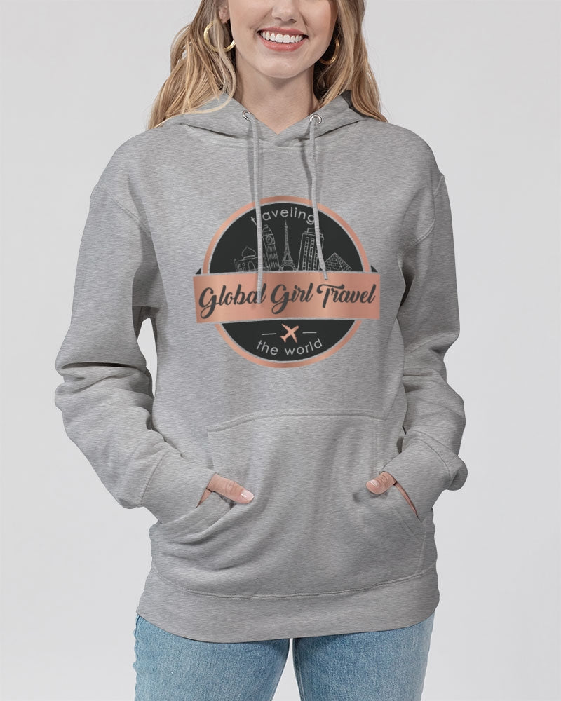 Global Girl Travel Unisex Premium Pullover Hoodie | Lane Seven