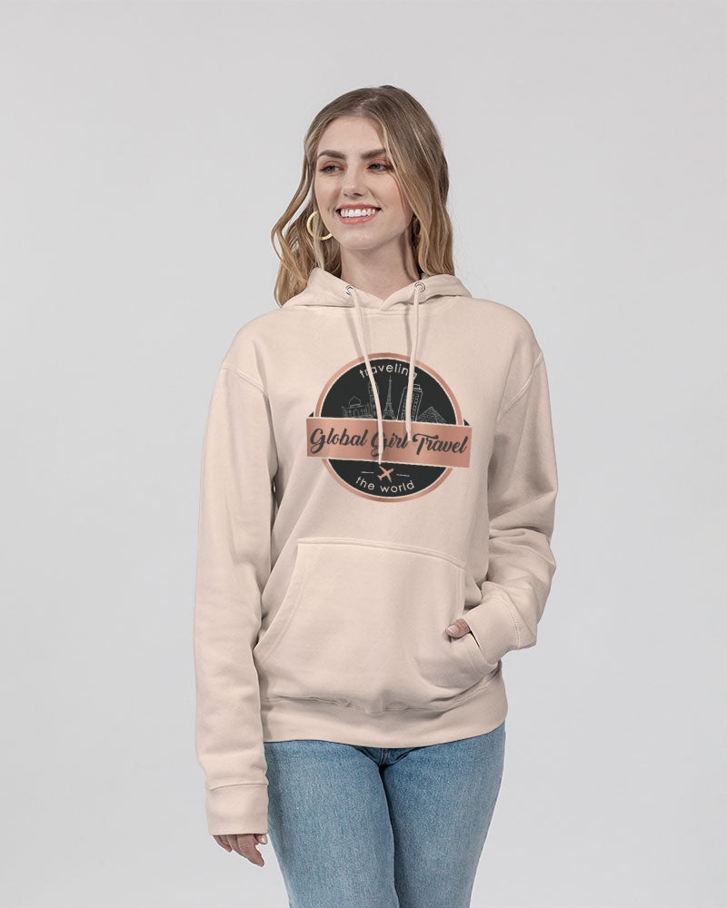 Global Girl Travel Unisex Premium Pullover Hoodie | Lane Seven