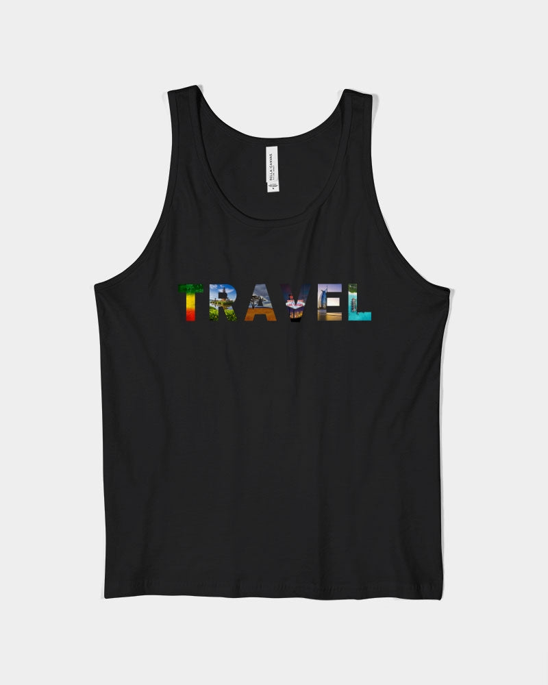 Travel Unisex Jersey Tank | Bella + Canvas