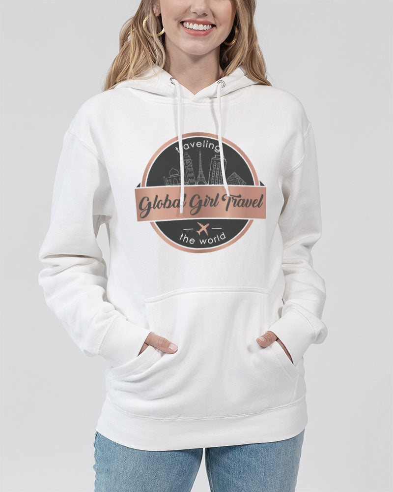 Global Girl Travel Unisex Premium Pullover Hoodie | Lane Seven
