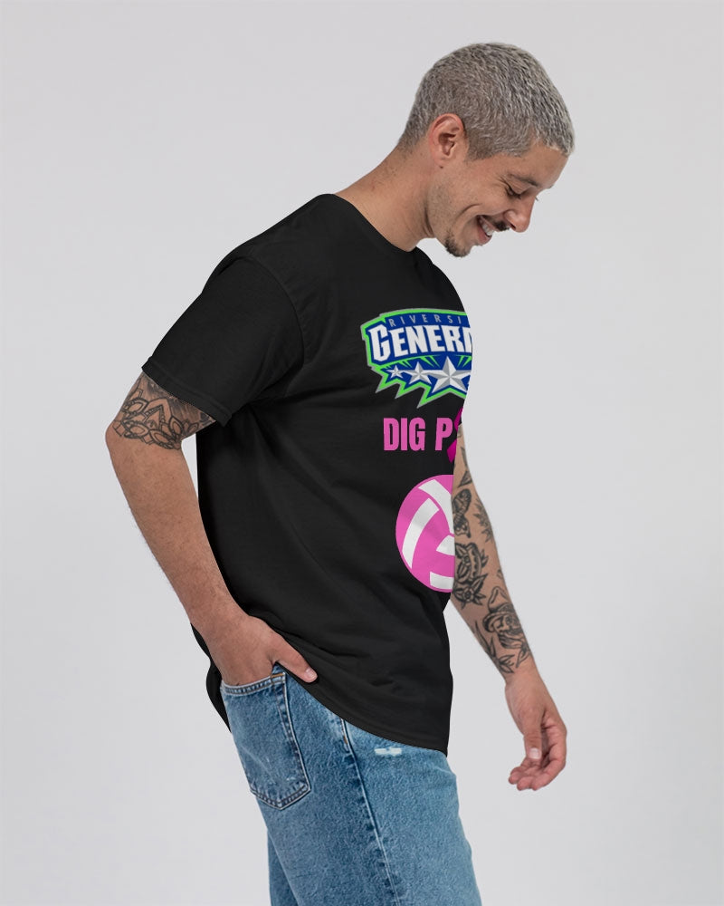 DIG PINK - 6 - Pink Unisex Ultra Cotton T-Shirt | Gildan