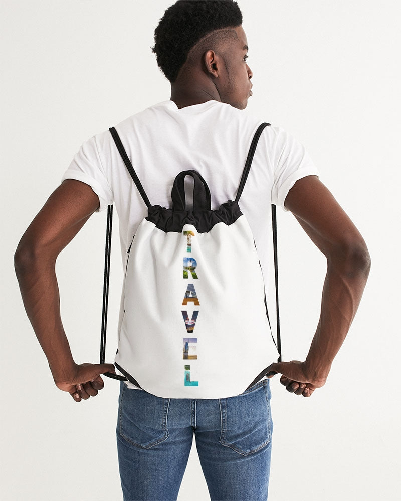 Travel - 2 Canvas Drawstring Bag