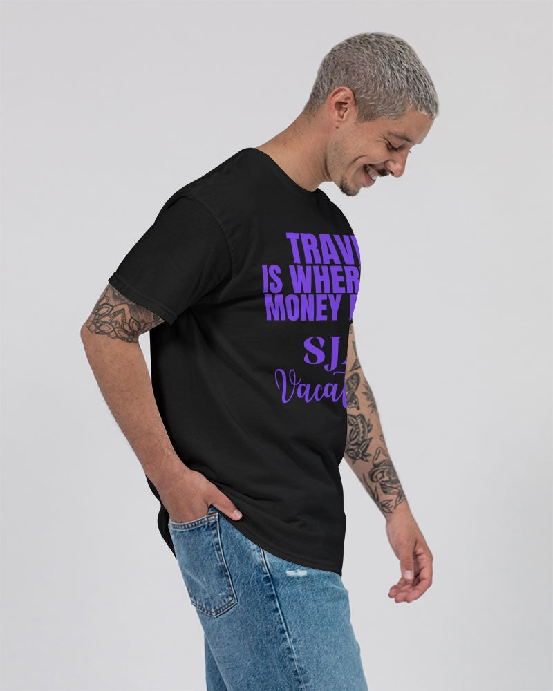 Travel is where the Money Resides - SJA Unisex Ultra Cotton T-Shirt | Gildan