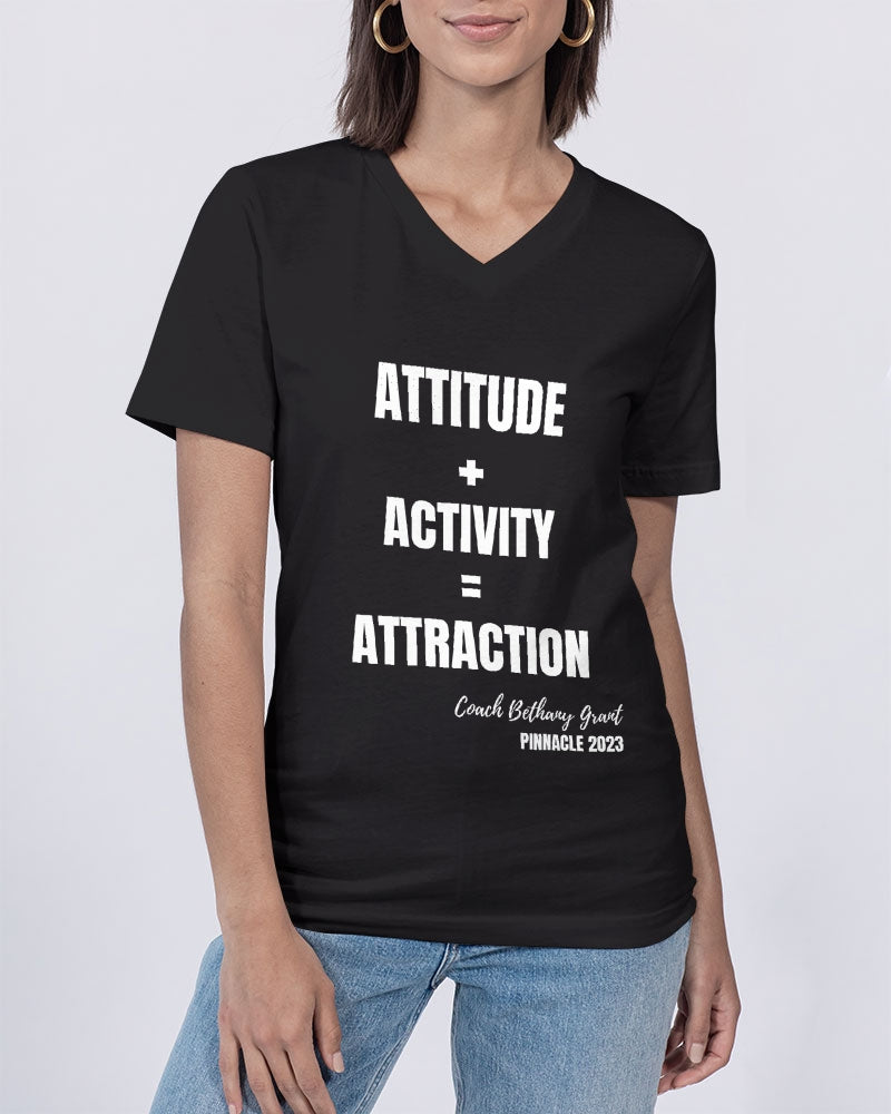 AAA - 2 Unisex Jersey V-Neck Tee | Bella + Canvas