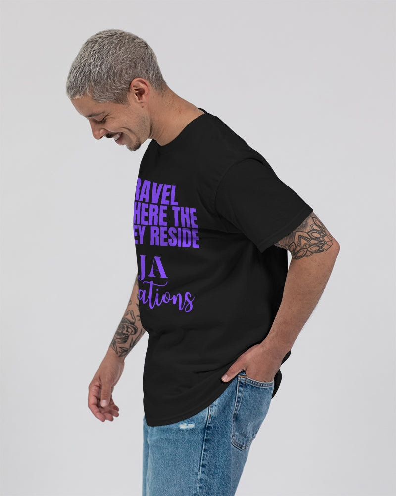Travel is where the Money Resides - SJA Unisex Ultra Cotton T-Shirt | Gildan