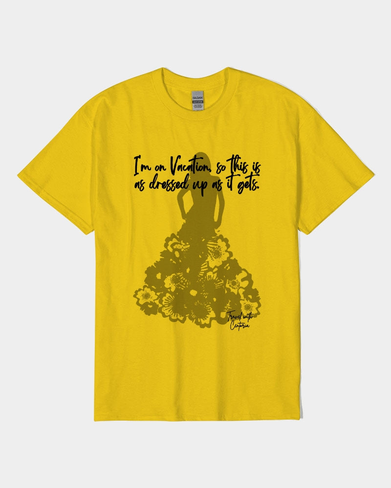 Female Dress - 1 Unisex Heavy Cotton T-Shirt | Gildan