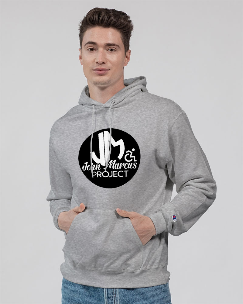 John Marcus - Black & White Unisex Hoodie | Champion