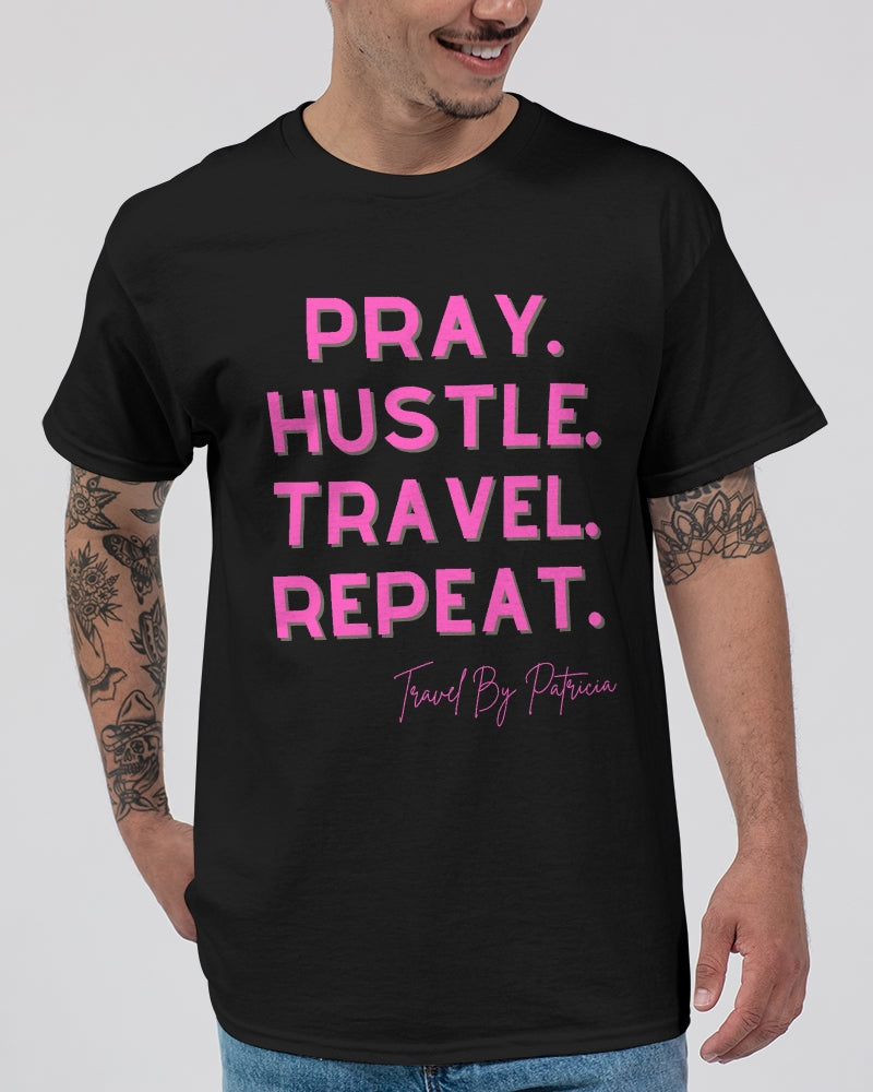 Pray Hustle Travel Repeat - Travel By Patricia Unisex Ultra Cotton T-Shirt | Gildan