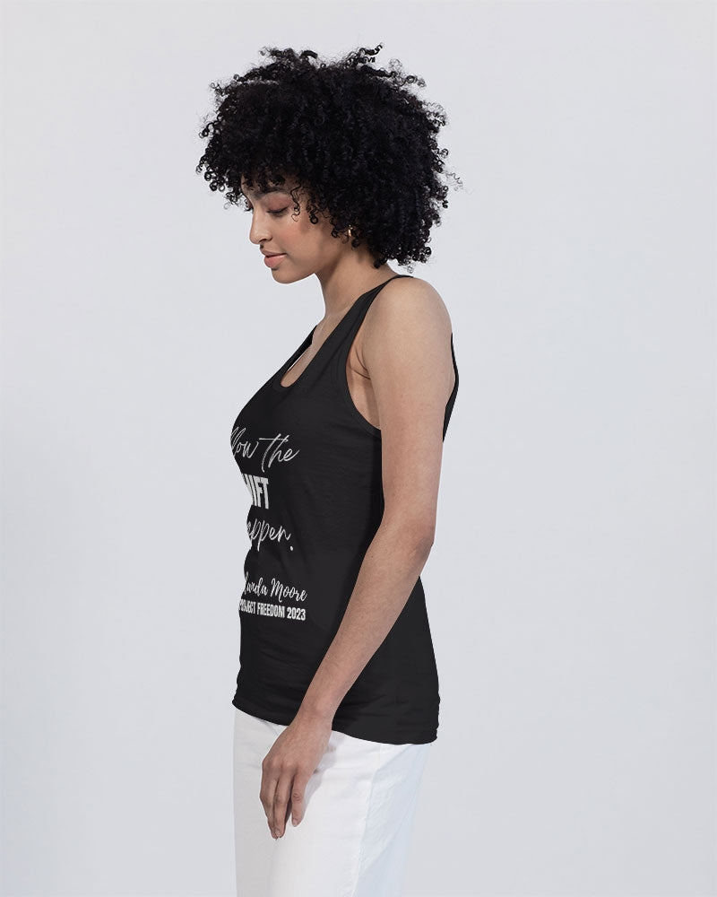 Allow the SHIFT to happen - White Unisex Jersey Tank | Bella + Canvas