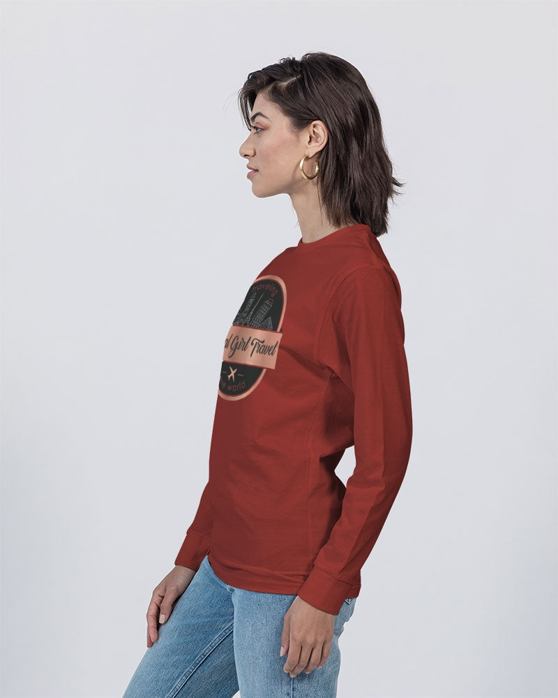 Global Girl Travel Unisex Long Sleeve Tee | Lane Seven