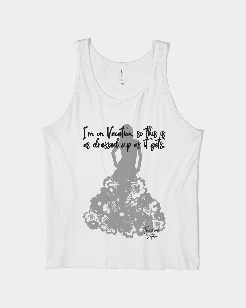 Female Dress - 1 Unisex Jersey Tank | Bella + Canvas